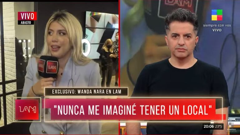 Wanda Nara se refirió a su deseo de ser madre por sexta vez