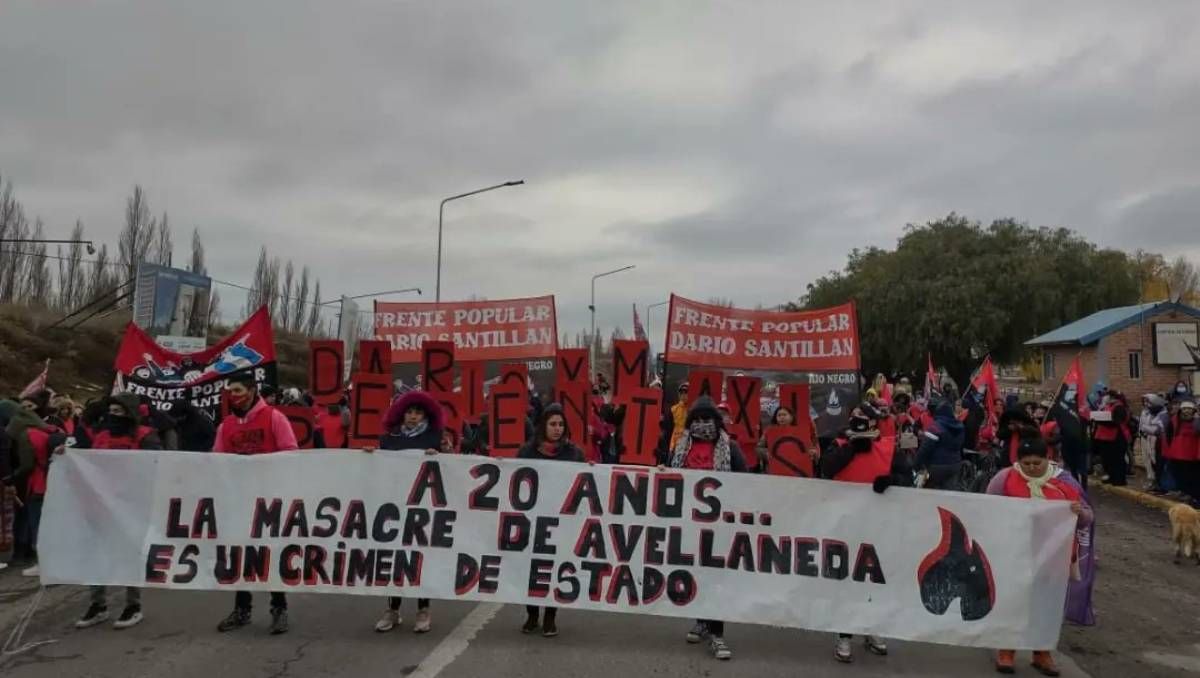 Piqueteros recordaron a Kosteki y Santillán en los puentes