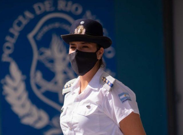 Valeria Britos tiene a cargo la formación e instrucción de estudiantes de policía.&nbsp;