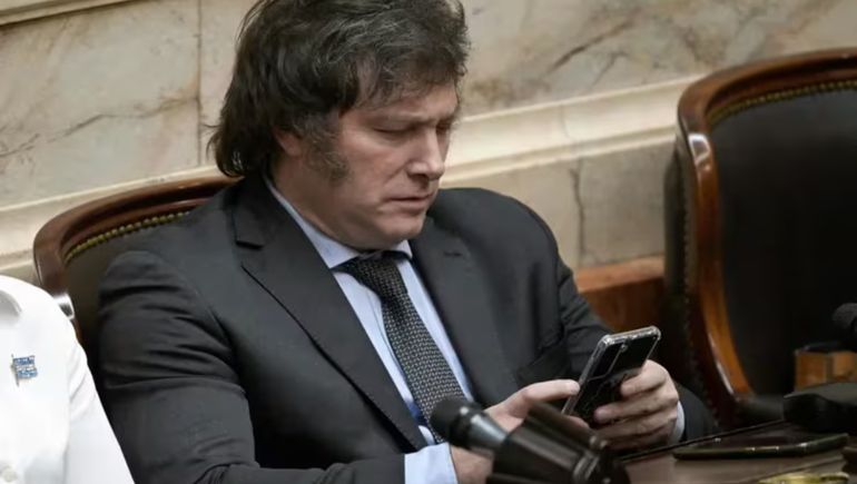El desafortunado mensaje de Javier Milei tras la revocación de la condena a Chocobar: qué dijo