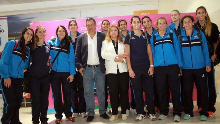 El seleccionado nacional de vóley