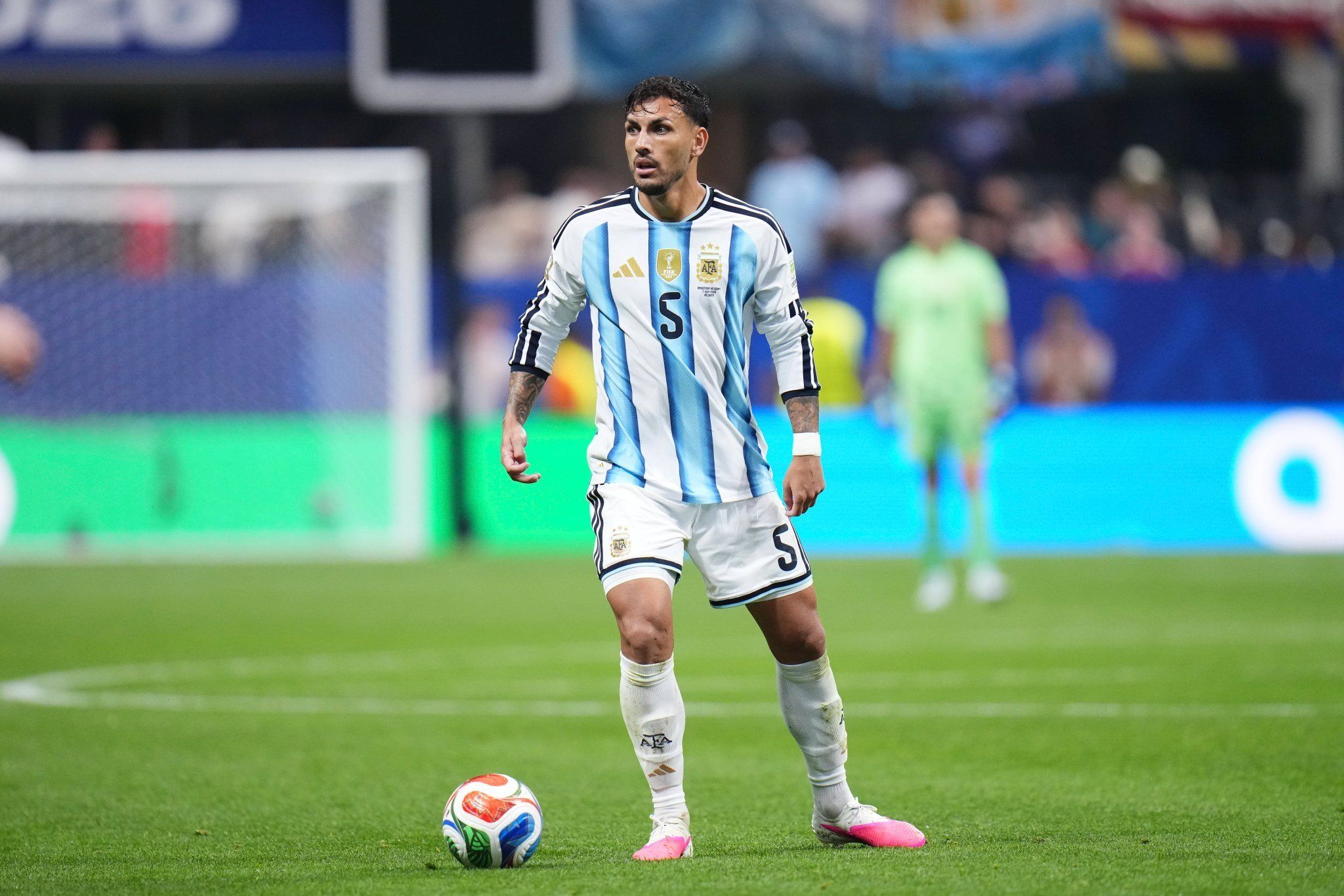 Leandro Paredes eligió Bariloche para descansar el fin de semana.
