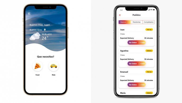 Gula, la app de delivery que busca posicionarse en Cipolletti 
