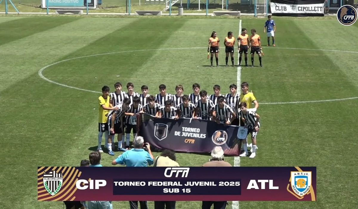 ¡Vamos los pibes! Cipo fue subcampeón en el Federal Juvenil