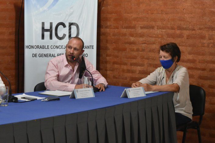 El concejal Gustavo Amati