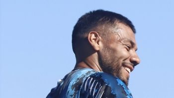 Lucas Mellado y los detalles de su nueva realidad. Foto: Anahí Cárdena&nbsp;