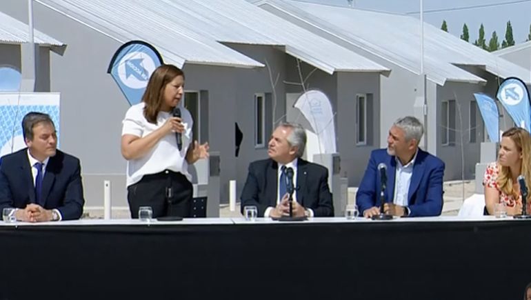 El fuerte discurso de Carreras frente al presidente Alberto Fernández
