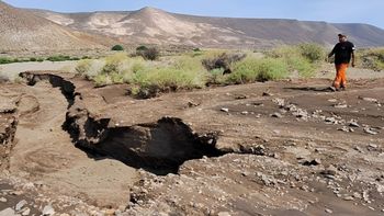 La tormenta del viernes generó destrozos en caminos de la región.&nbsp;