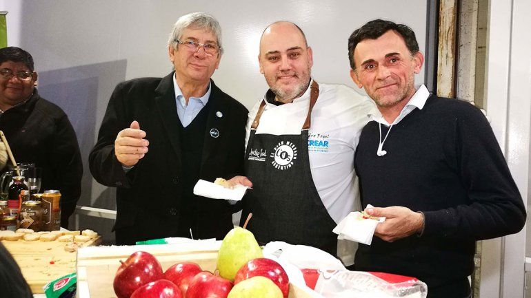 Manzanas y peras del Alto Valle en La Rural