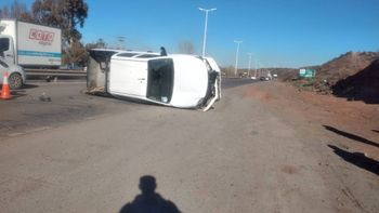Uno de los últimos accidentes sobre la Ruta 7