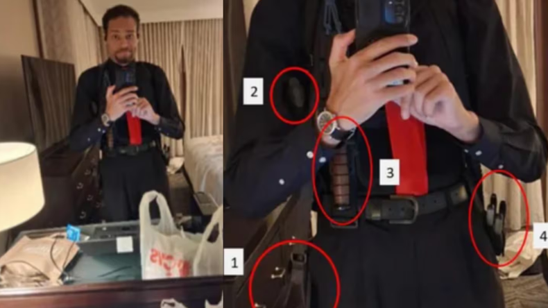 El responsable del atentado en la Casa Blanca se tomó una selfie antes del hecho.