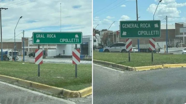 Los mejores memes y bromas por confusos carteles de la ruta 22