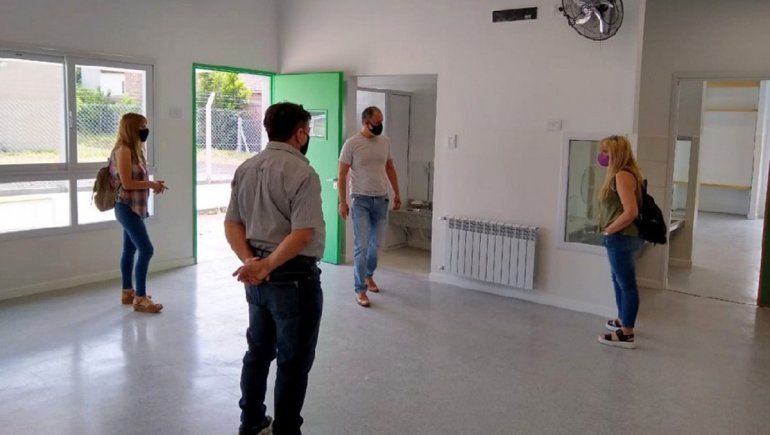 Educación constató el avance de obras escolares en el Alto Valle