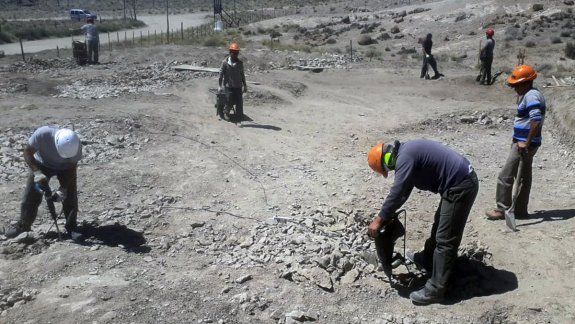 El Paleoparque de Comallo comienza a levantar sus bases 