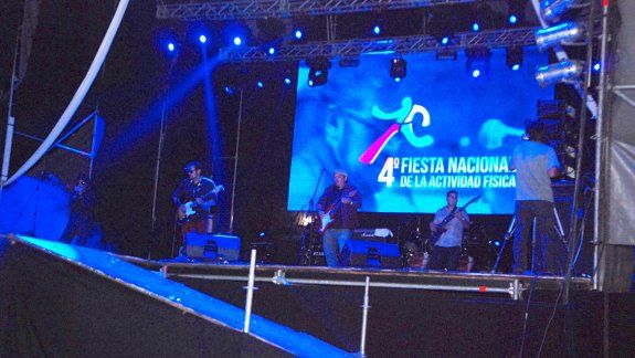 Este año la Fiesta Nacional de la Actividad Física fue algo más austera.
