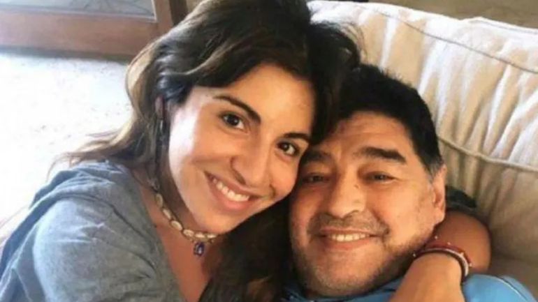 Gianinna Maradona compartió un video inédito junto a Diego
