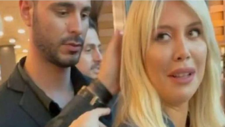 Revelan que Wanda Nara estuvo a los besos con su guardaespaldas