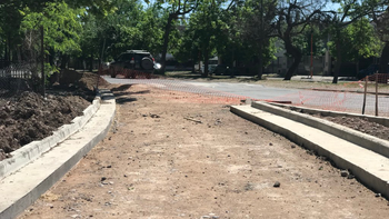 Se trata de la bicisenda de San Luis, que conectaría la rotonda con Santa Cruz.