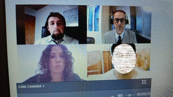 En la audiencia virtual morigeraron la pena al ex policía.&nbsp;