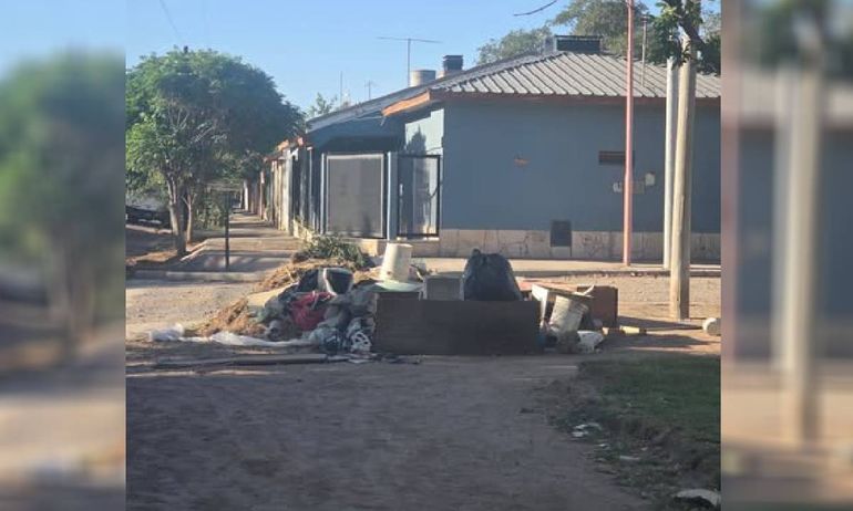 La basura acumulada en plazas