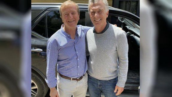 Tortoriello y Macri se encontraron en Villa La Angostura