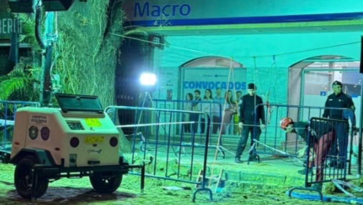 El hallazgo del túnel frustró el intento de nuevo Robo del Siglo a un banco.