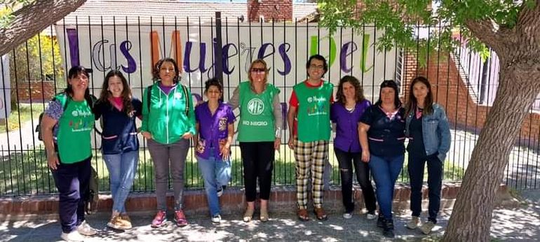 ATE convocó a la medida de fuerza en el Ruca Quimei. 