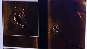 el lugar exacto en donde encontraron el submarino el lugar exacto en donde encontraron el submarino