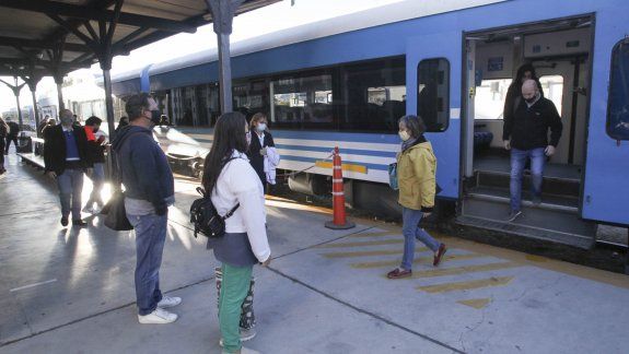 El Tren del Valle a Plottier explotó de pasajeros en febrero