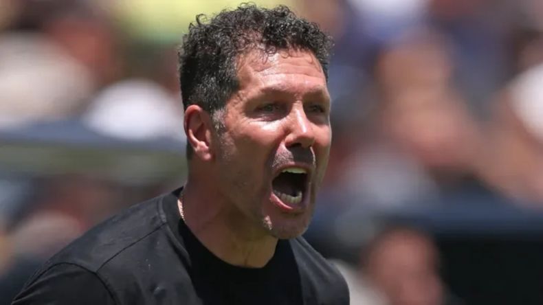 La reacción del Cholo Simeone al insólito gol errado por uno de sus futbolistas ante el PSG