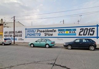 Pintadas de Pichetto como compañero de fórmula de Scioli