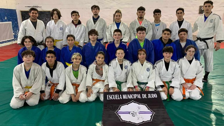 La Escuela Municipal de Judo de Cipolletti tiene buenos deportistas.&nbsp;