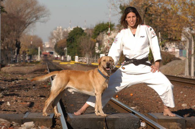 Daniela Krukower en Cinco Saltos