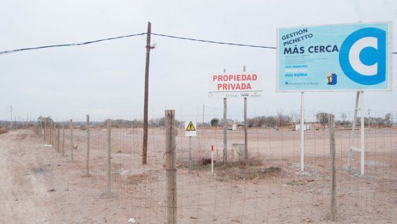 Los planes de vivienda de Nación en Cipolletti se pararon en diciembre.