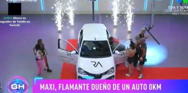 Maxi se ganó el auto de Gran Hermano y es el líder de la semana
