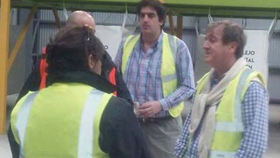 Tortoriello recorrió la planta neuquina y destacó su funcionamiento.