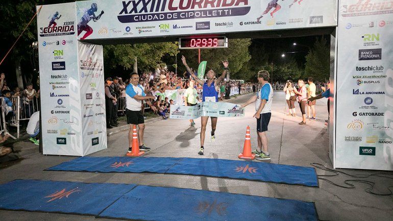 Matías Roth se quedó con la 33ª Corrida de Cipolletti