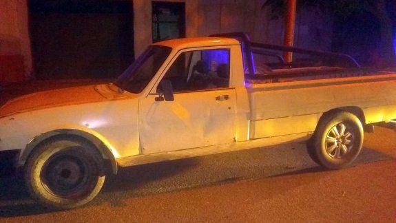 Paseaba con su familia en una camioneta robada y lo atraparon