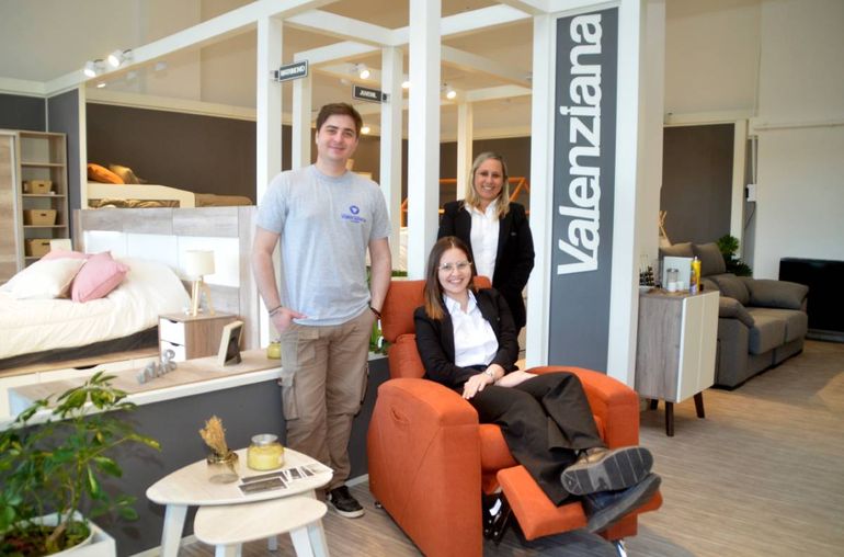Valenziana Muebles es uno de los últimos grandes comercios que llegó a la ciudad. Foto: Antonio Spagnuolo.