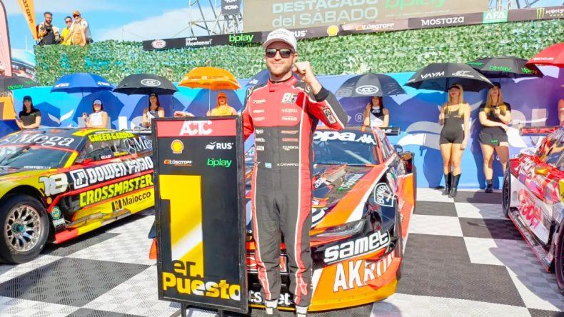Agustín Canapino se llevó la pole. | LMCipolletti.com Agustín Canapino se llevó la pole.