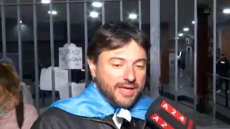 Liberaron a Juan Grabois tras ser detenido por la toma del Instituto Perón