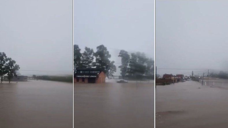 Inundaciones en el AMBA por el temporal de lluvia: algunas ciudades están bajo alerta roja