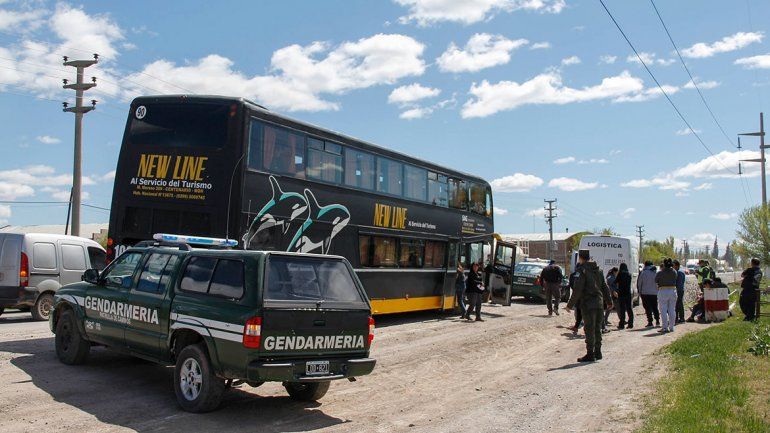 Los controles de Gendarmería se realizaron en la Ruta 151.