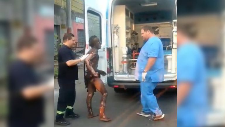 Rosario: se quemó el 90% del cuerpo cuando intentaba robar cables de alta tensión