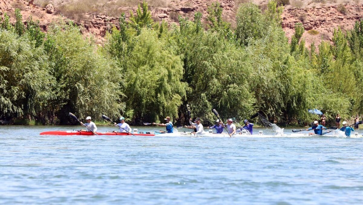 Regata del Río Negro: Salinas y Cáceres se quedaron con la segunda etapa en un cierre picante