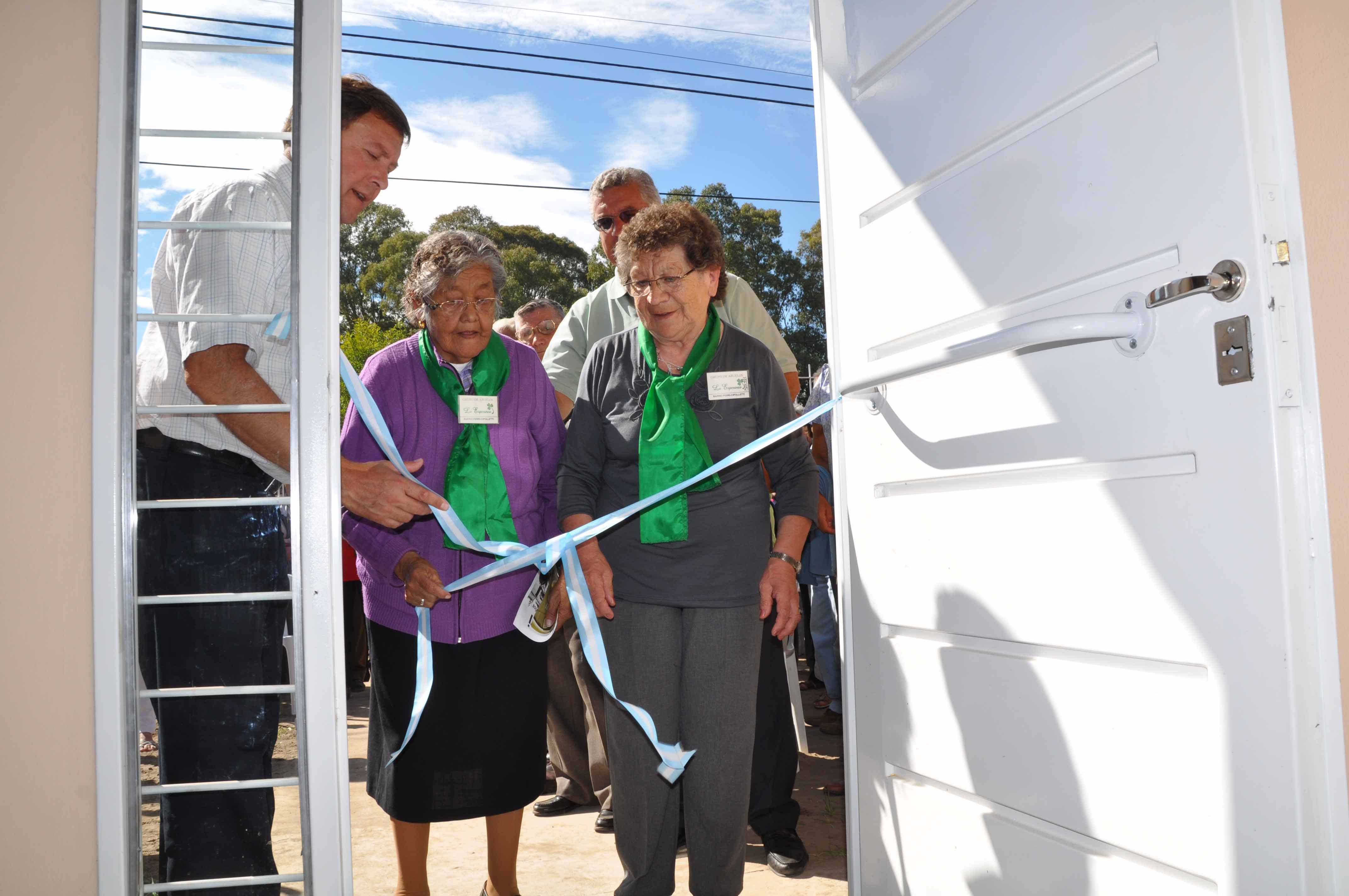 Inauguraron en Ferri el Centro de Promoción para la Tercera Edad