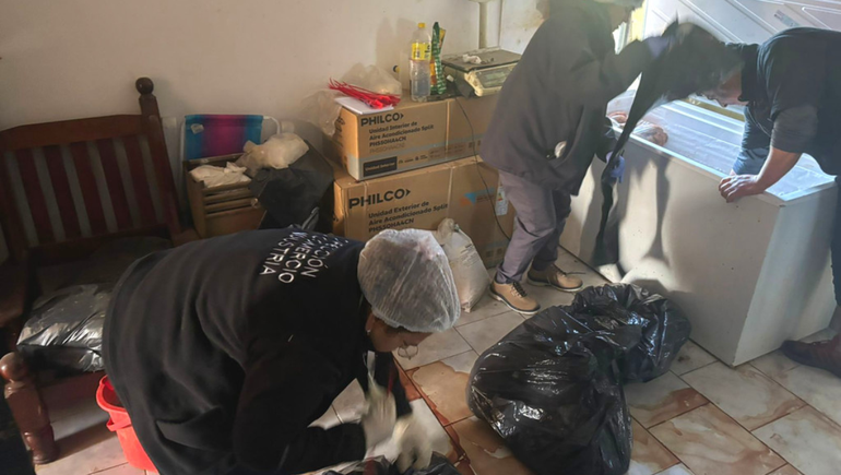 900 kilos de carne fueron decomisados por no estar rotulados o encontrarse en lugares insalubres.