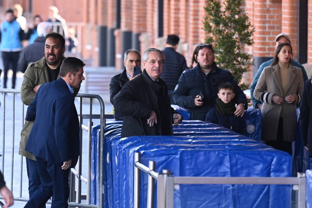 Alberto pasó por las urnas y habló del futuro: Que la gente vote no debe intranquilizar a nadie