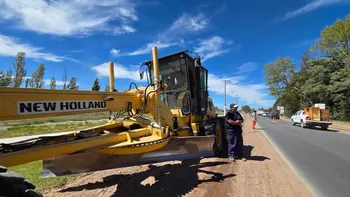 La repavimentación busca mejorar la calzada en el principal corredor del Alto Valle.&nbsp;
