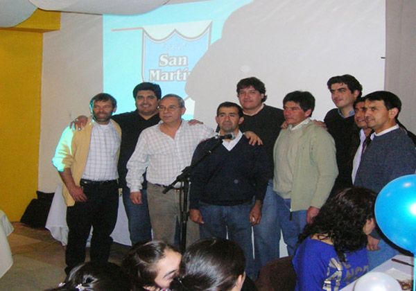 Una noche de emociones en el festejo del club San Martín